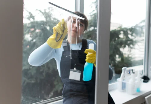 Nettoyage de vitres intérieures et extérieures à Lanteuil